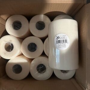 Ivory Polyester Tulle Rolls 100 yards per roll
